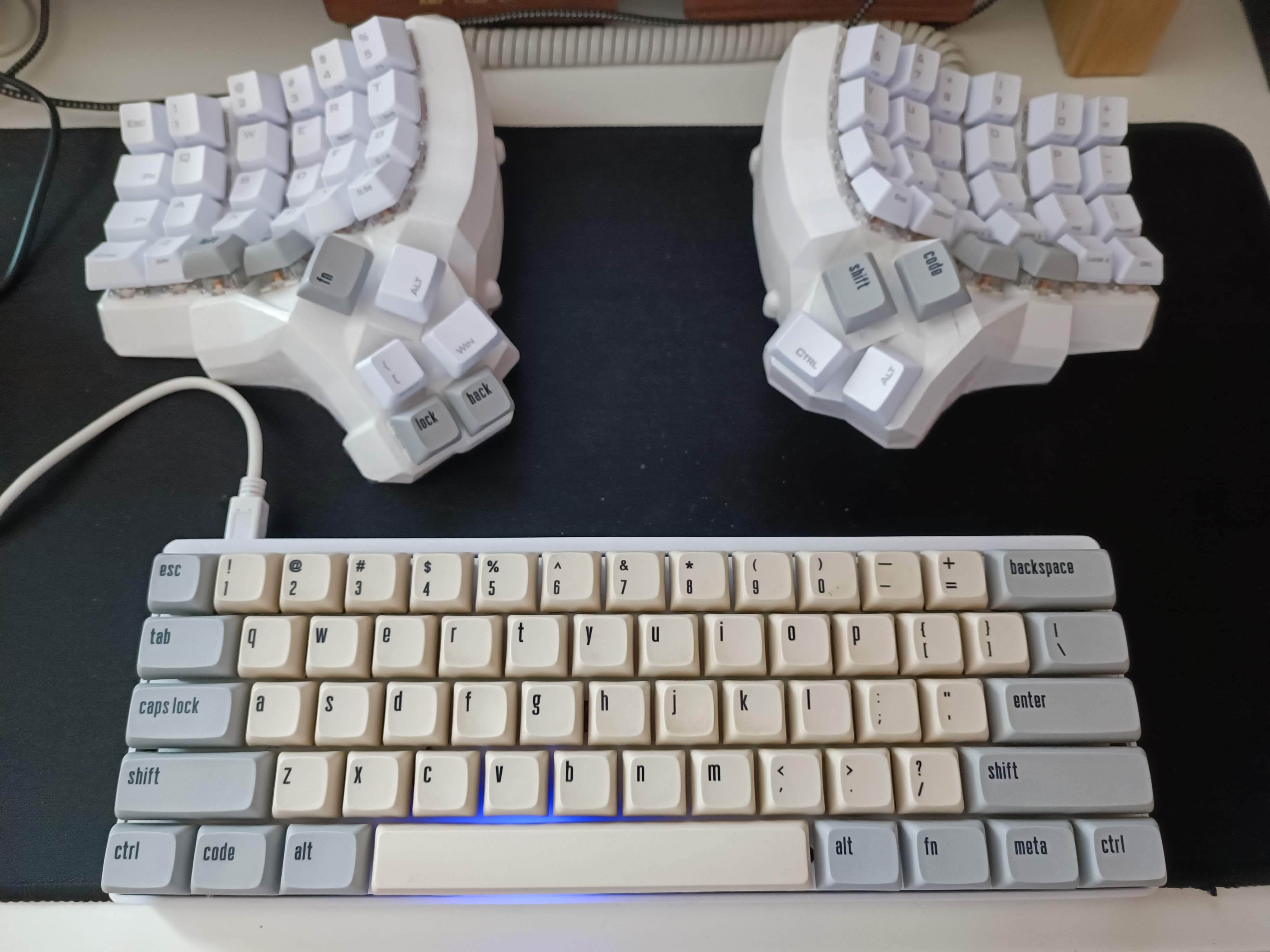 【当店限定販売】 自作キーボード Dactyl Manuformを評す｜punyoon キーボード