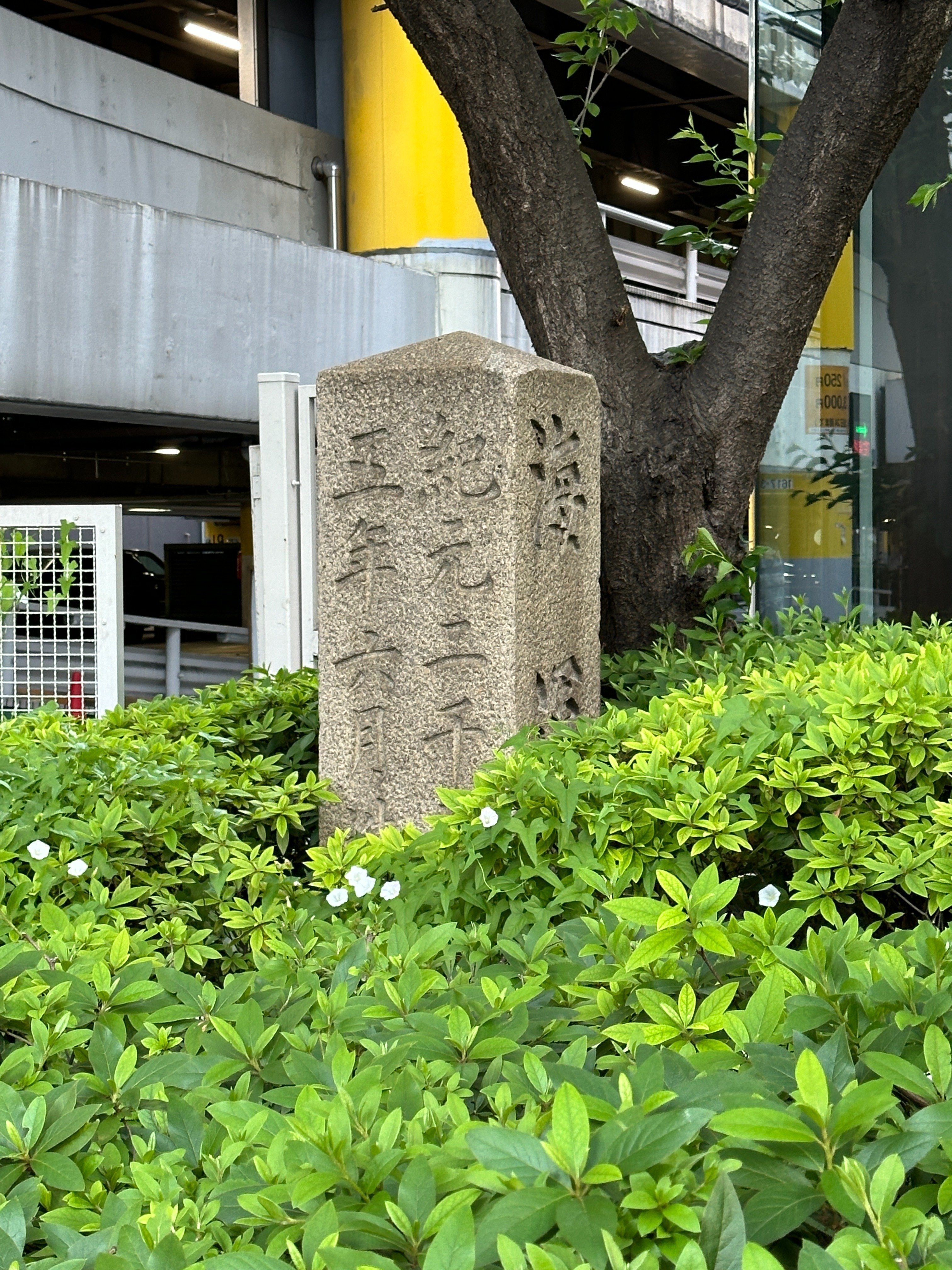 埋め立てられた川と橋があった場所（楓川その1）｜Saki