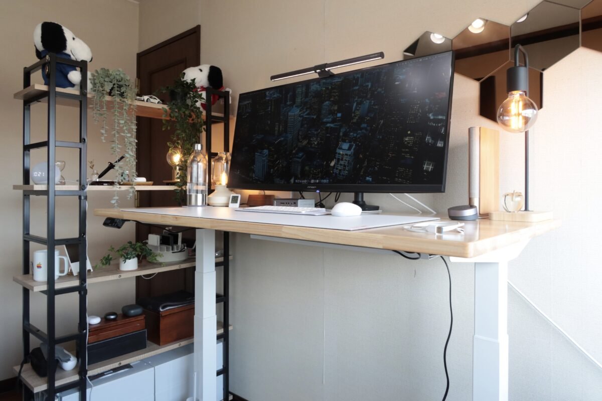 FlexiSpot E7Hレビュー：耐荷重160kg！最強の安定感を誇る電動