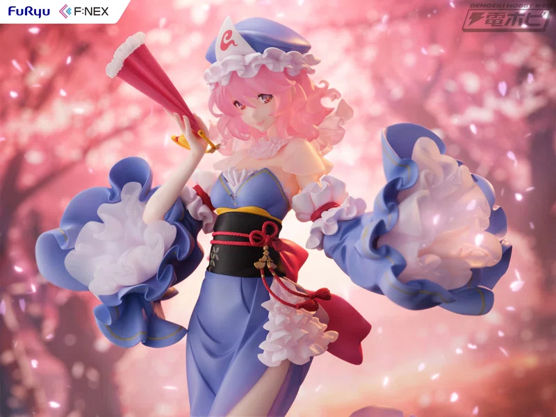 東方Project』より、西行寺幽々子がイラストレーター・ideolo氏の