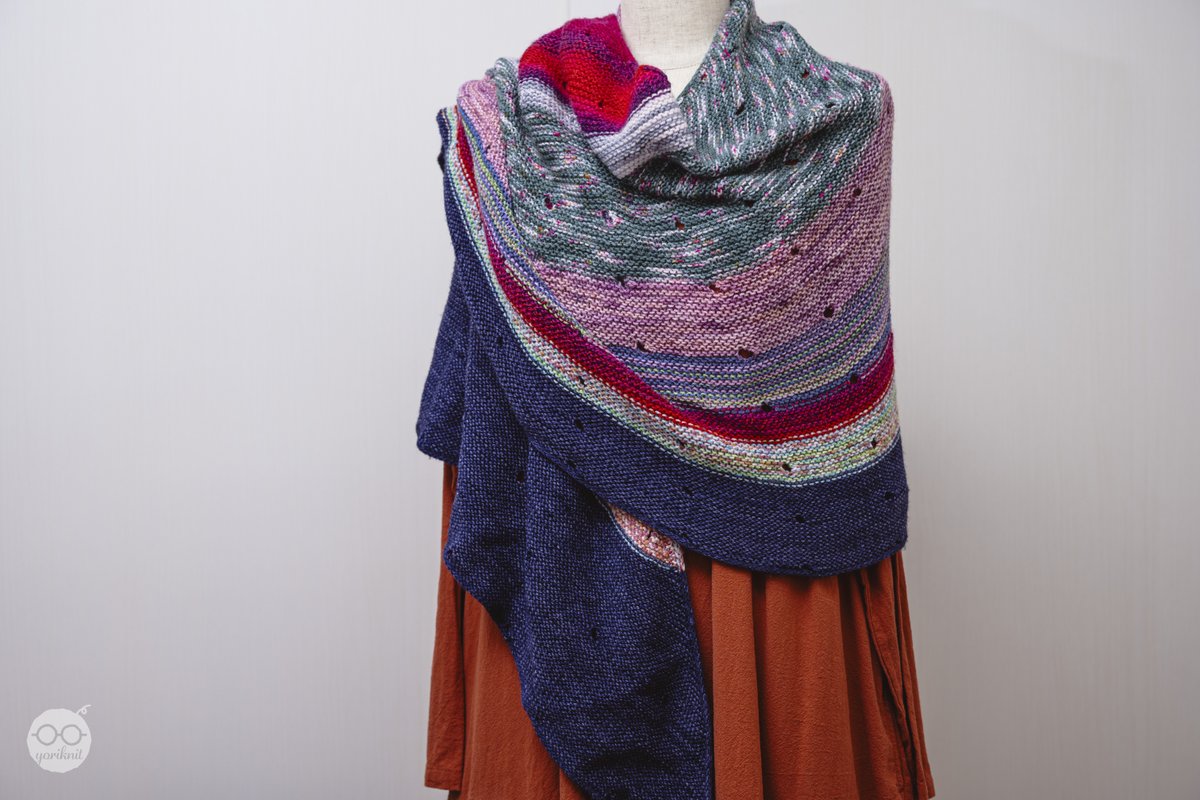 みんな大好き Stephen West。〜Shawl編➀〜 ｜ Ravelry｜yoriknit