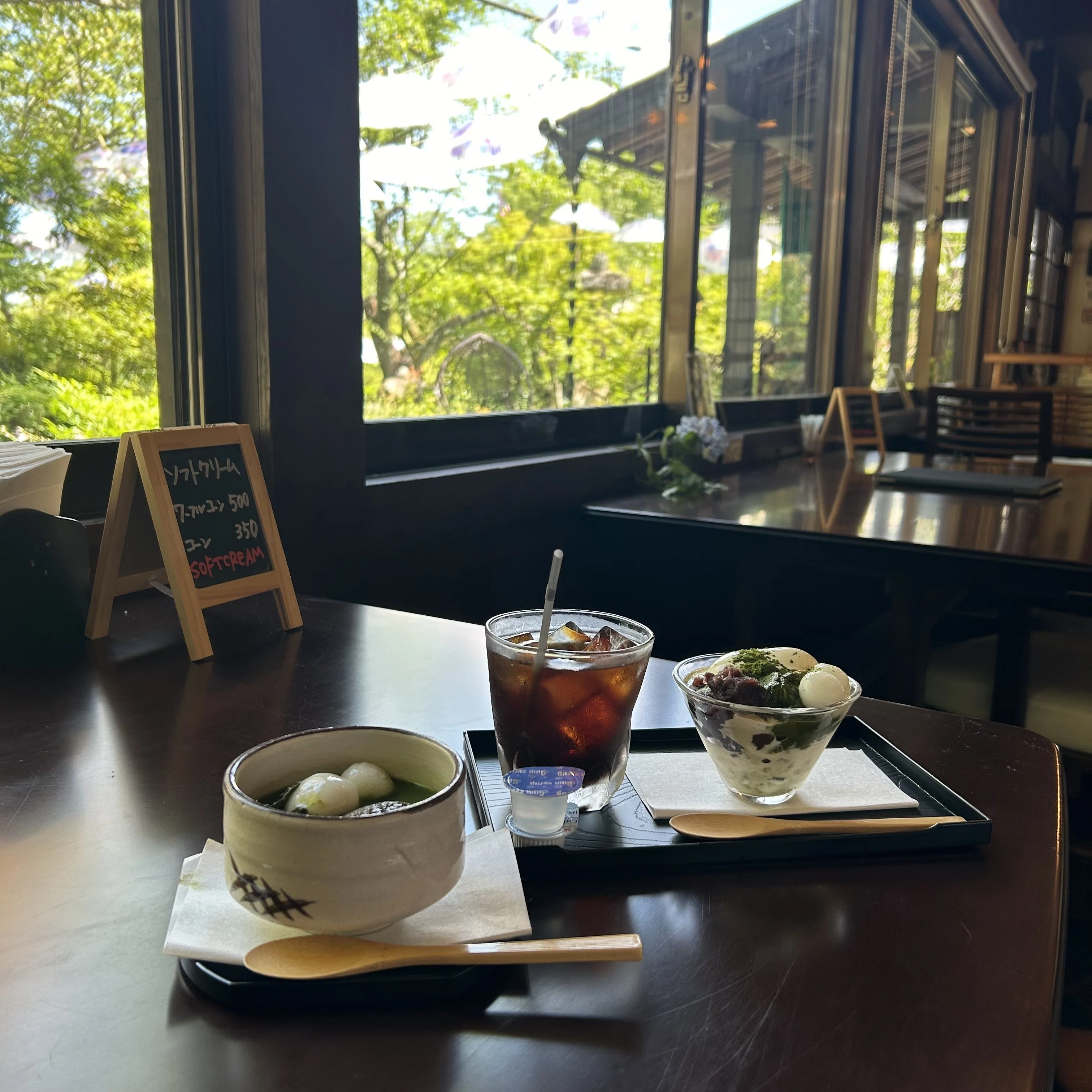 新入社員99日目 今年の夏は、広島でお茶屋さん巡り🚶 三滝茶屋の冷やし