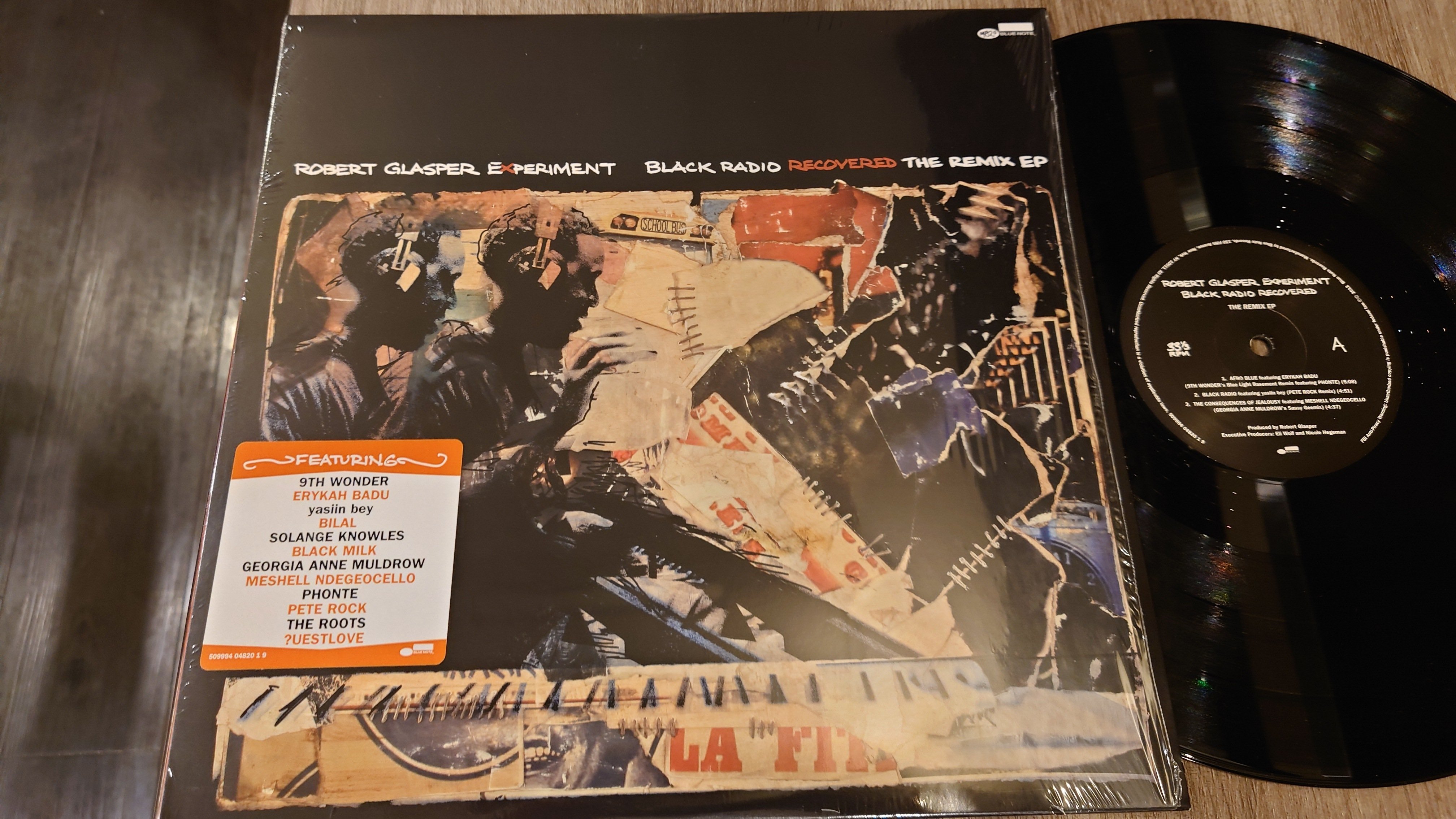 Robert Glasper - The Remix LP サイン入り 洋楽