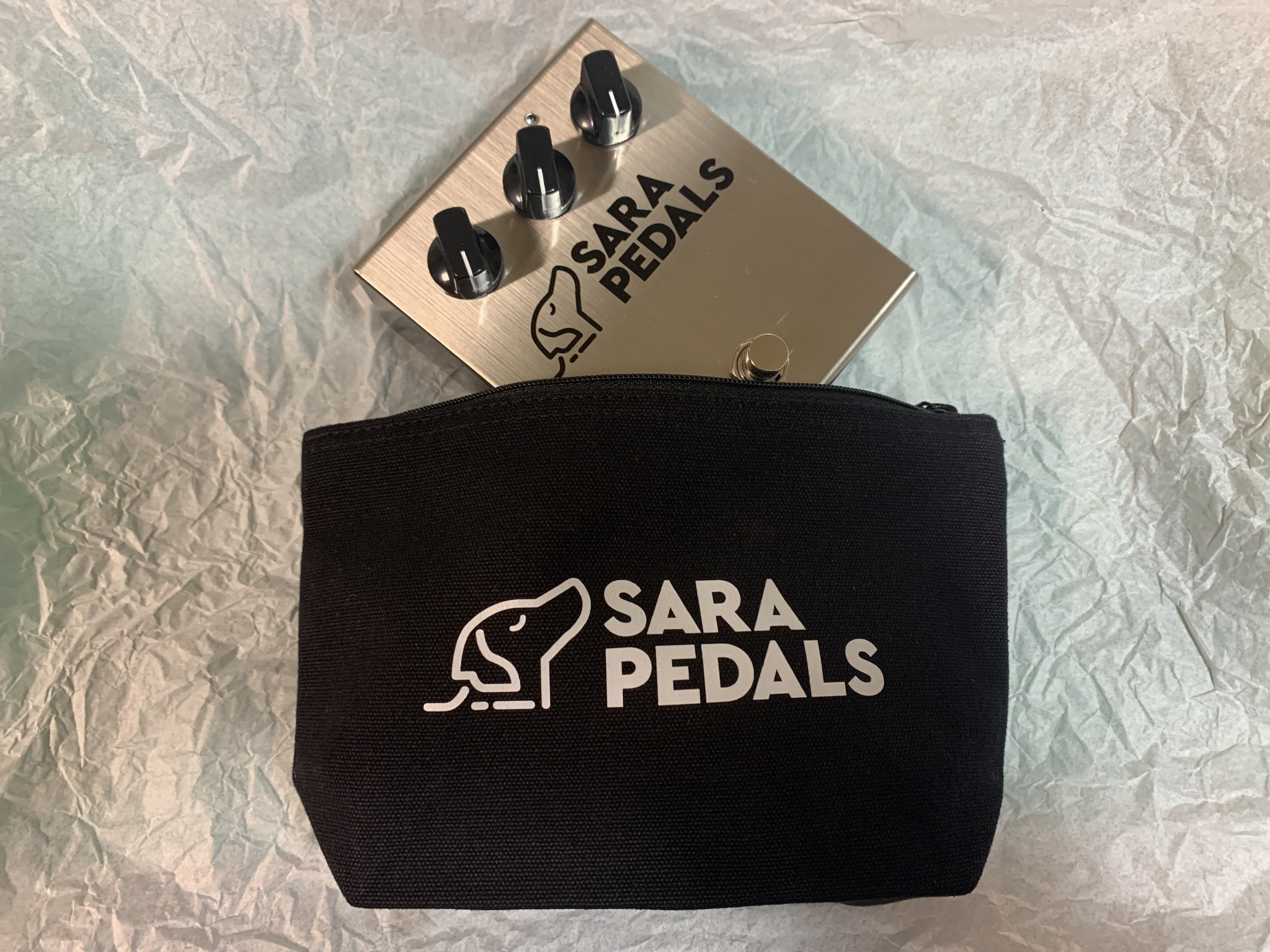 ギター sara pedals BMT sarapedals / BMT マフ系ペダル。ちゃんとコードの広がりが