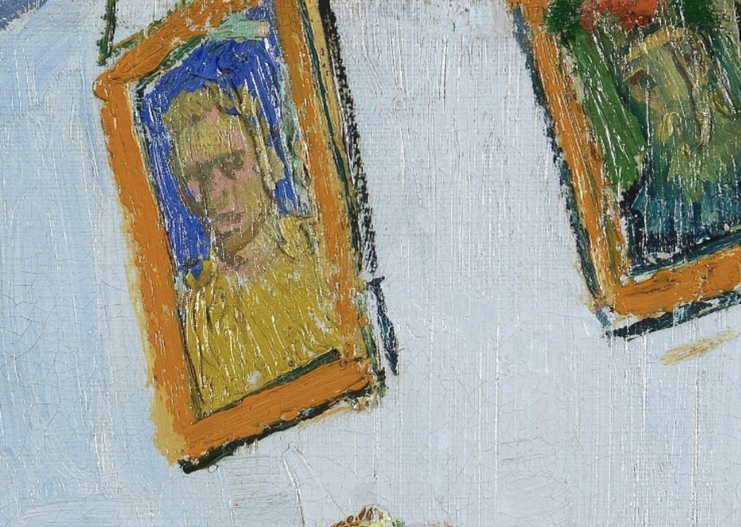 子供のためのオルセー美術館(125)いちばん強烈な青を描く/緑の目の友達