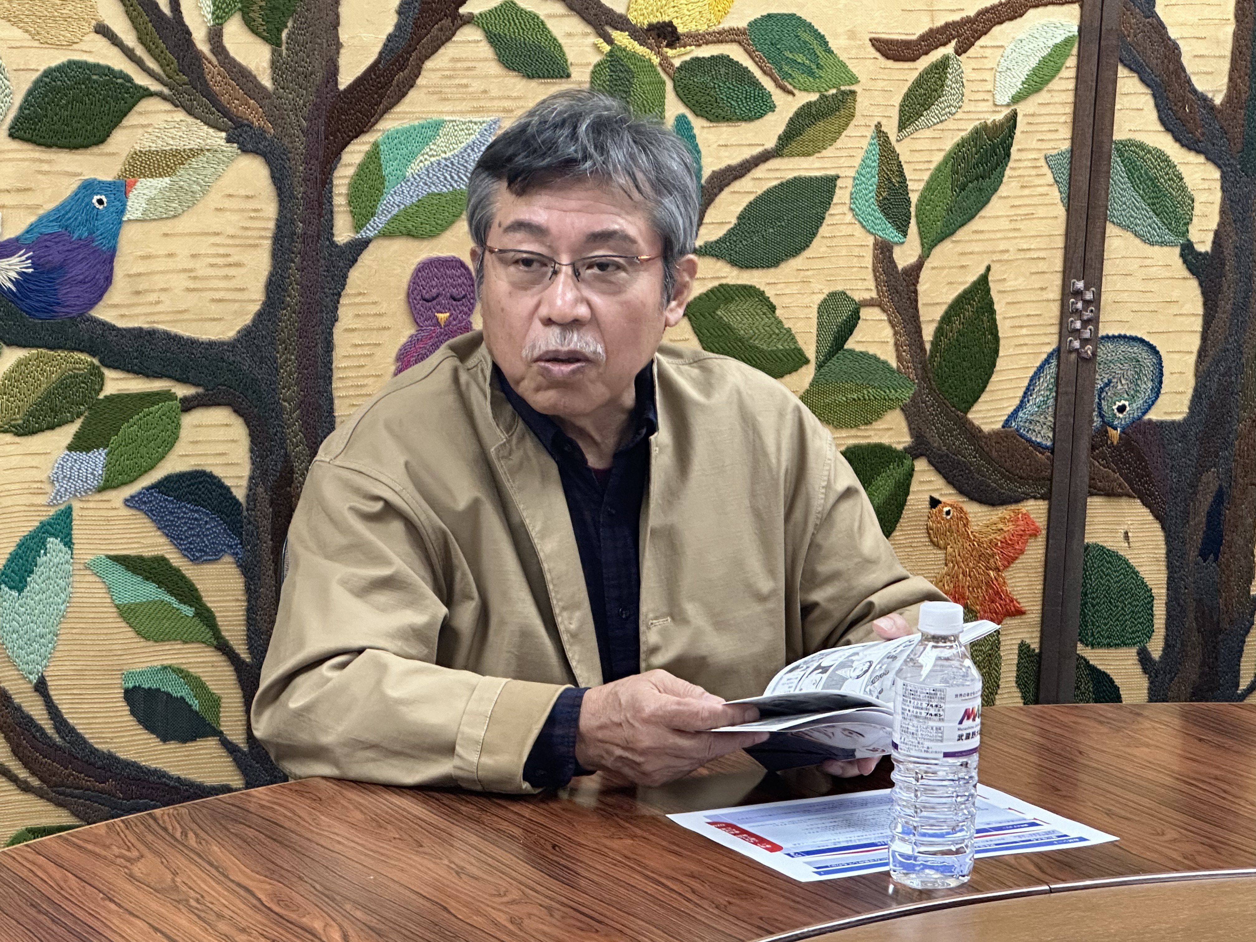 島耕作シリーズ』弘兼憲史先生へ特別インタビュー!武蔵野大学学 島耕作シリーズ』弘兼憲史先生へ特別インタビュー!武蔵野大学学