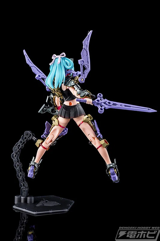 素体はスキンカラーの比率を高め水着のような配色に！『メガミデバイス