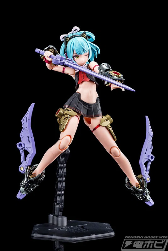 素体はスキンカラーの比率を高め水着のような配色に！『メガミデバイス
