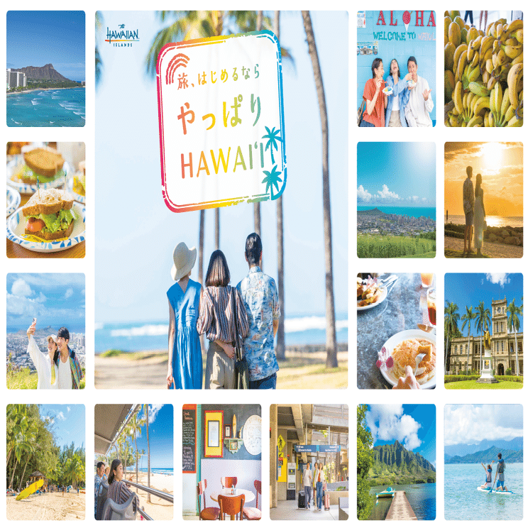 70年代オリジナルhawaii ハワイ観光局プロモーションポスターワイキキ6