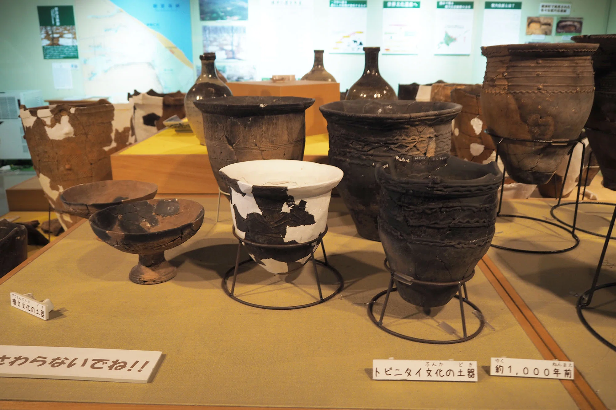 1万年前から歴史をたどる土器と国内最古級の漆ー標津町ポー川自然史跡