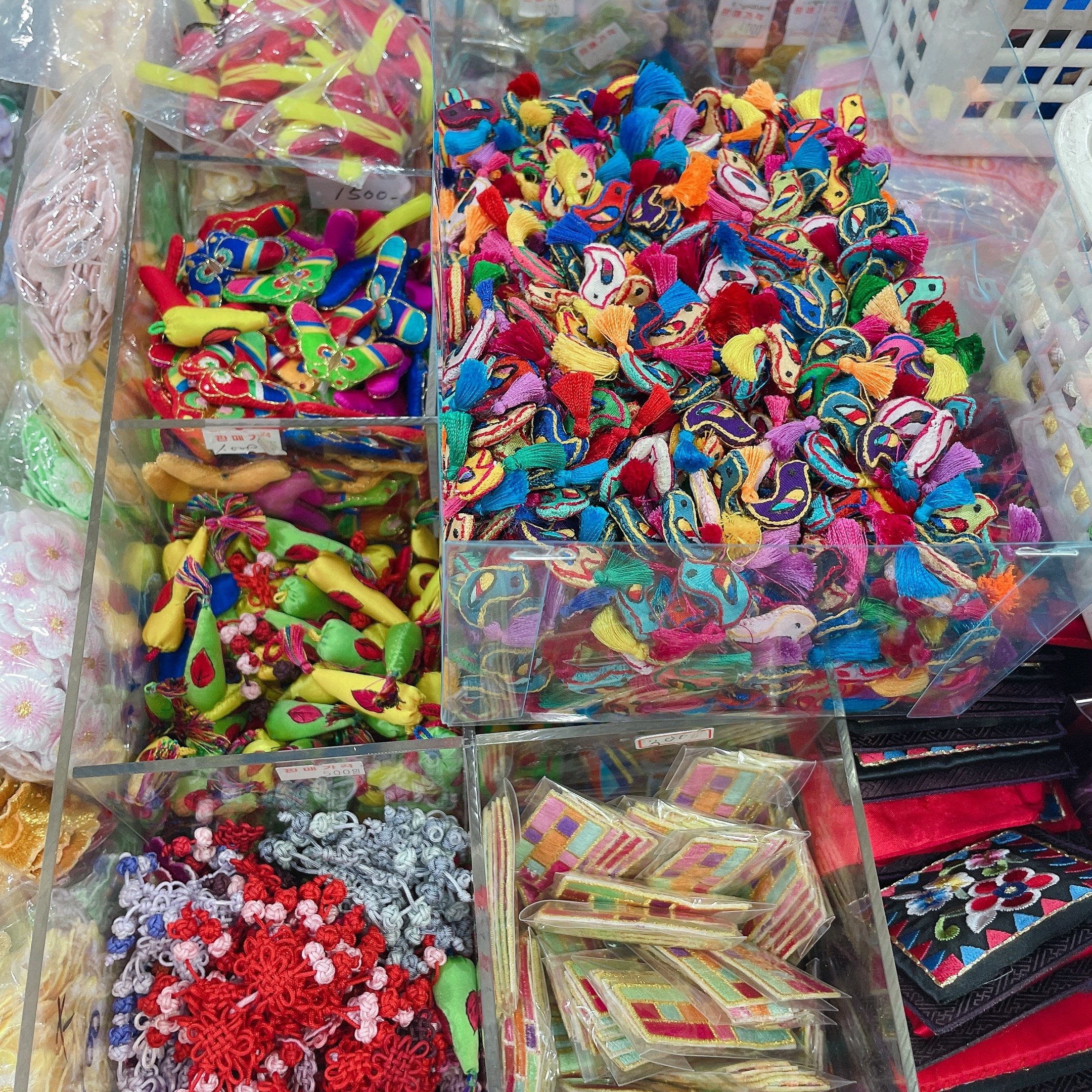 2024年6月ソウル買い出し旅☆⑧広蔵市場のワッペン＆刺繍のお店