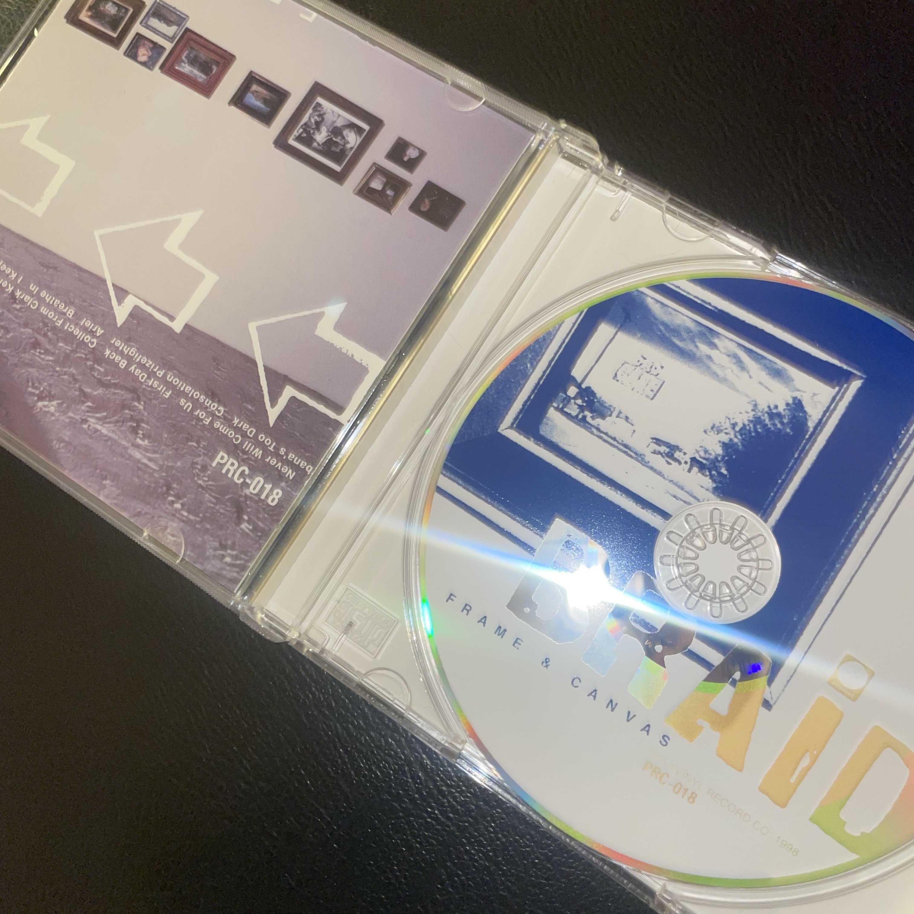 BRAID LPレコード FRAME & CANVAS Braid Frame & Canvas - 25th Anniversary Edition＜Silver
