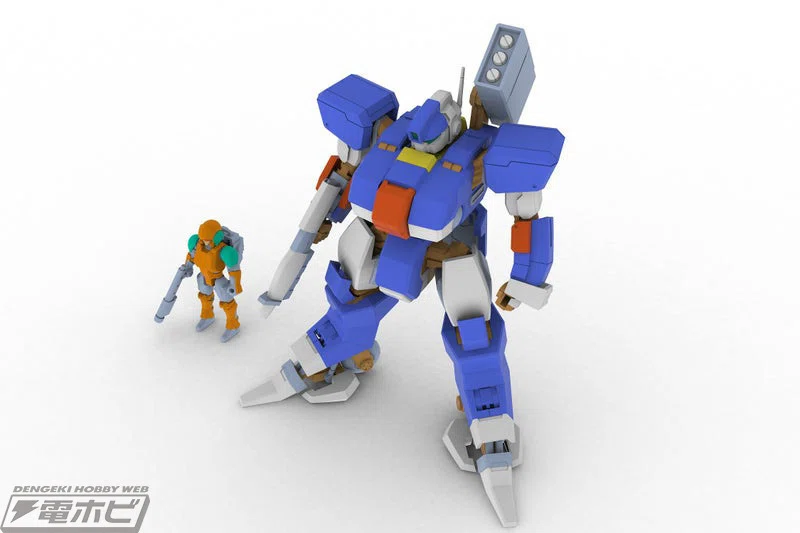 【風の時代象徴/F8号】龍神-Ryujin-碧龍 ウルフファング空牙2001』蒼龍が5inch Mechanismでプラモデル化！背中