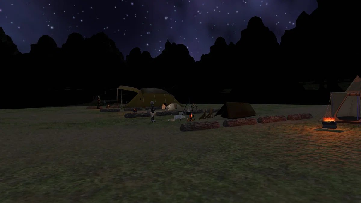 第32回Virtual Camp Night in VRChat｜お茶@VirtualCampers