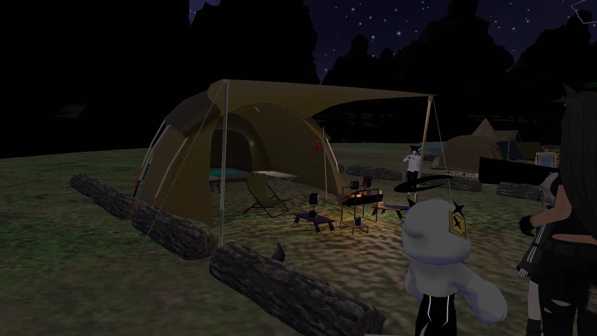 第32回Virtual Camp Night in VRChat｜お茶@VirtualCampers