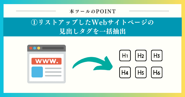複数の指定URLの見出しタグ（hタグ）を一括抽出する方法｜GASラボ
