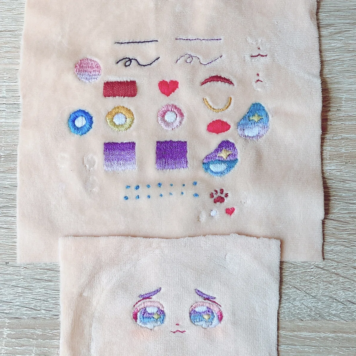 「ぬいのお顔 手刺しゅうLESSON」本のレビュー(推しぬいの目の刺繍練習)|SYG