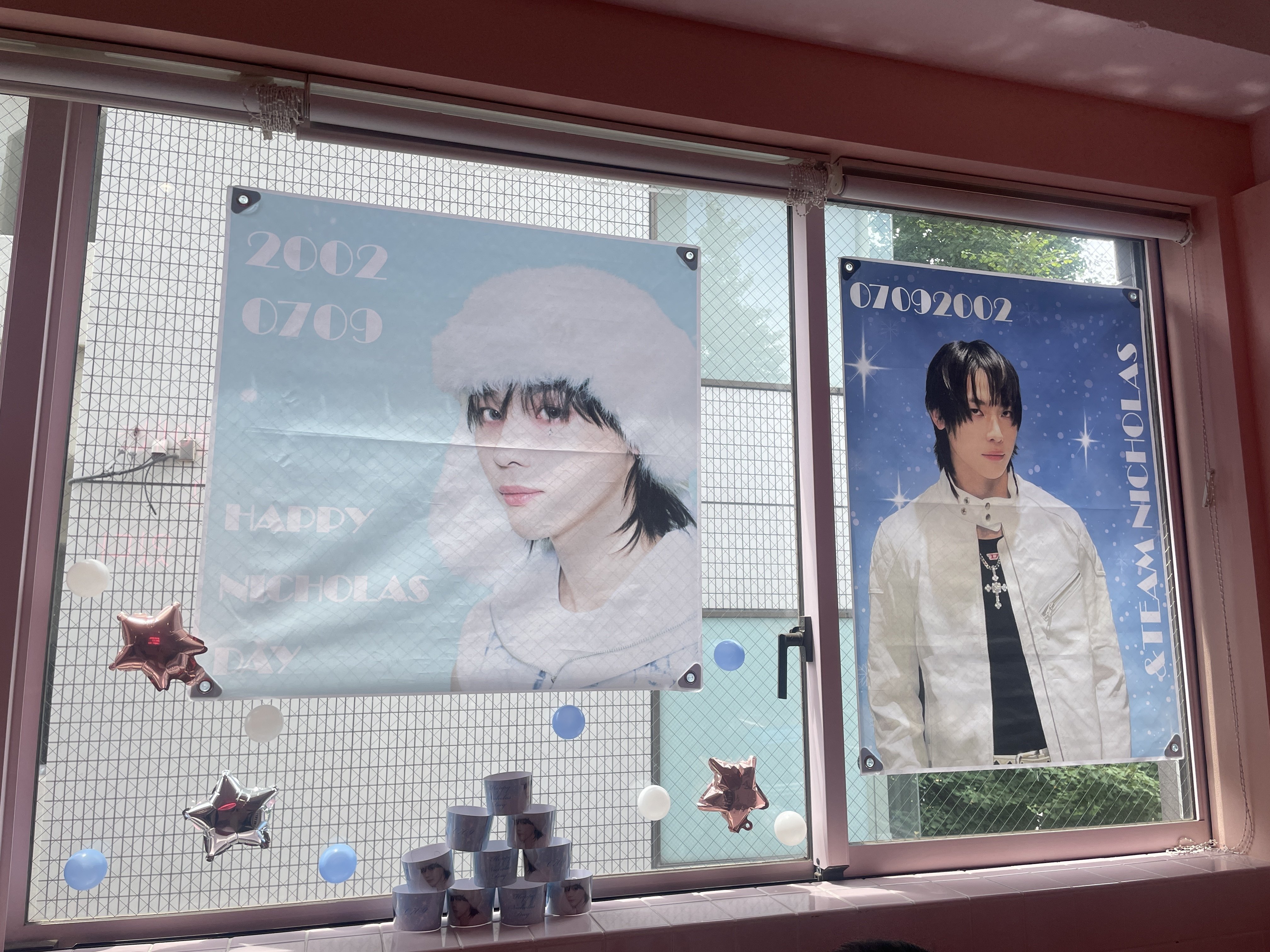 &amp;TEAM - &amp;TEAM cafe コラボ　カフェ　NICHOLAS ニコラス　5点　セット 全5カフェ】ニコラスの22歳センイルを全力で祝った7/9
