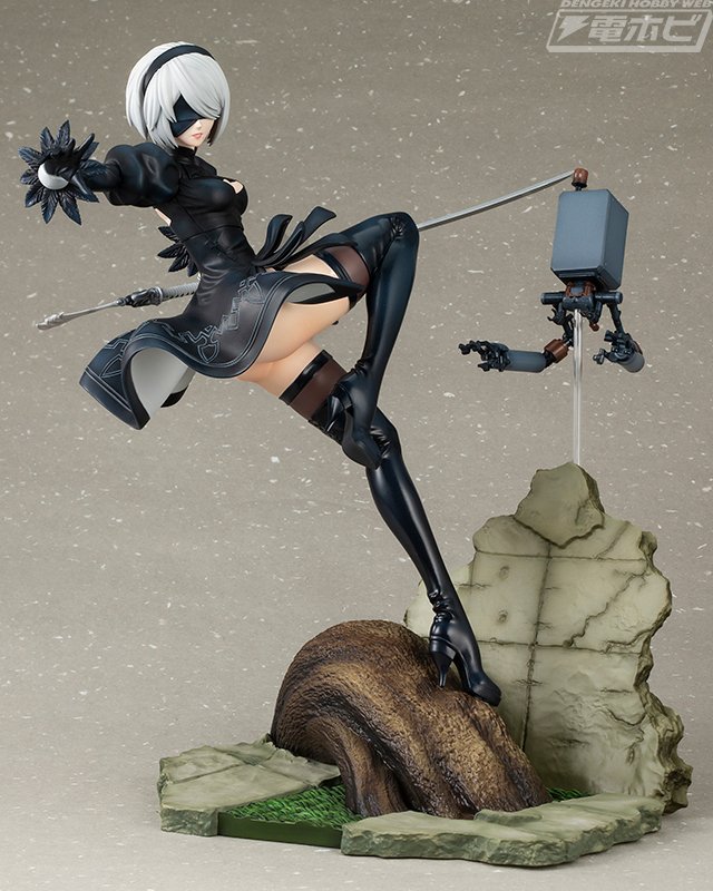 NieR:Automata Ver1.1a』から2B、9S、A2が描かれたアクリル