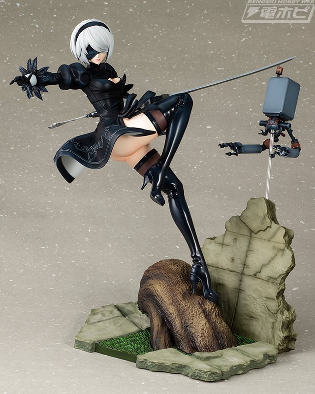 アニメ『NieR:Automata Ver1.1a』より、2B、9Sが躍動感あふれる