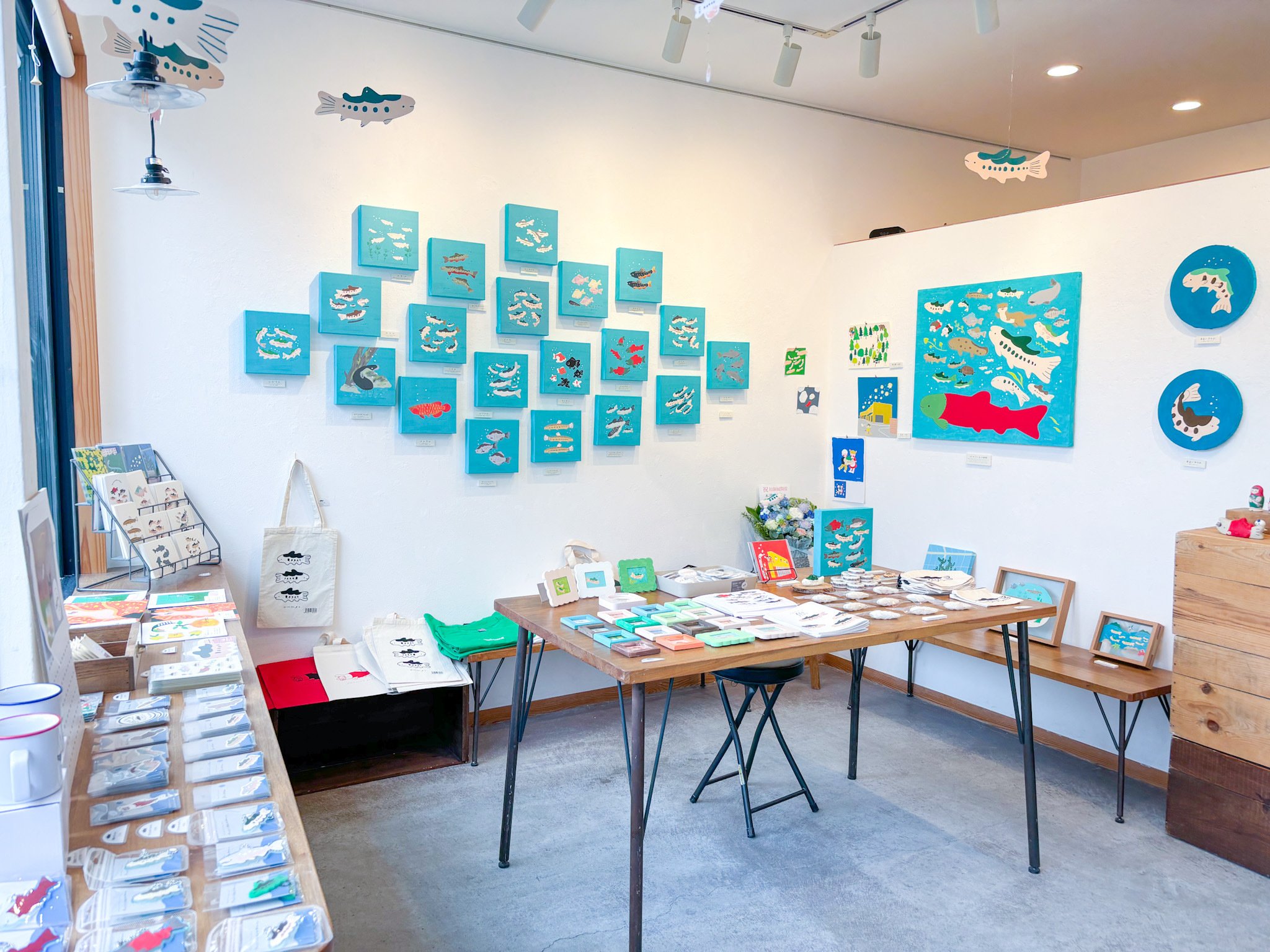 初個展「やわらかな水族館」のはなし｜木溪そのみ