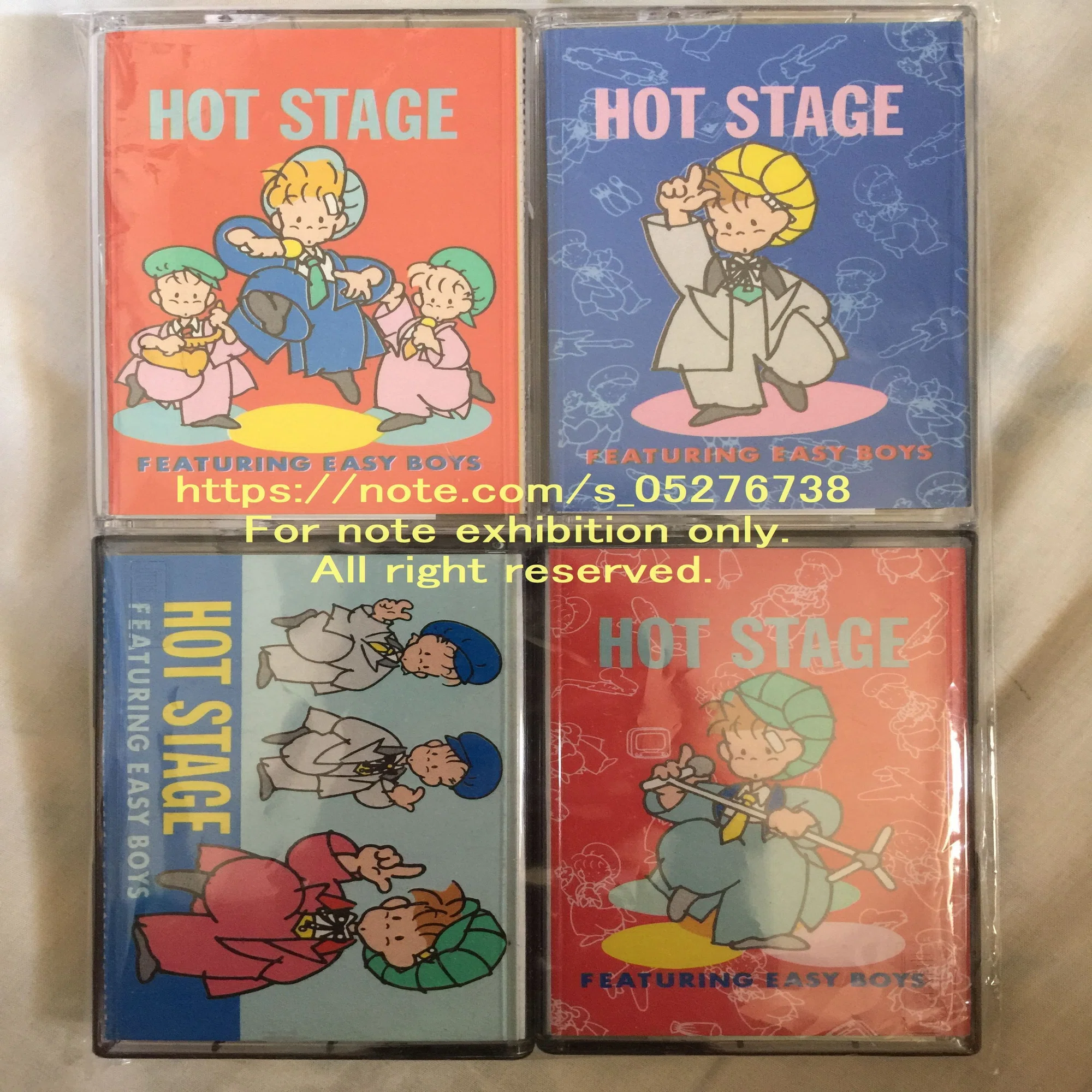 昭和のファンシーTシャツ「HOT STAGE FEATURING EASY BOYS」編｜s_0527 