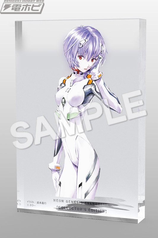 愛蔵版】新世紀エヴァンゲリオン」貞本義行氏が描く綾波レイ、惣