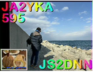 アマチュア無線】SSTV実験｜JA2YKA 名古屋大学アマチュア無線研究会