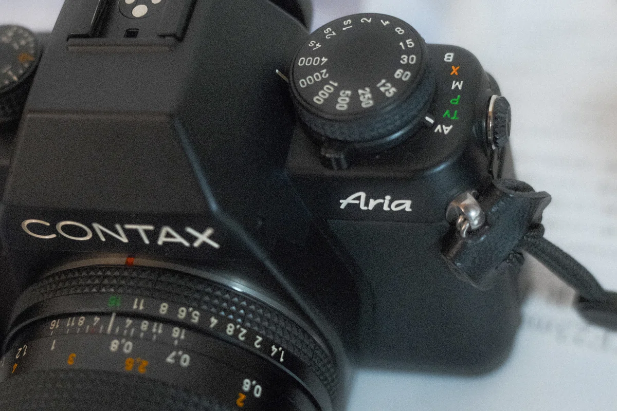 4?️? CONTAX aria その1 フィルムカメラ｜Ynofilm