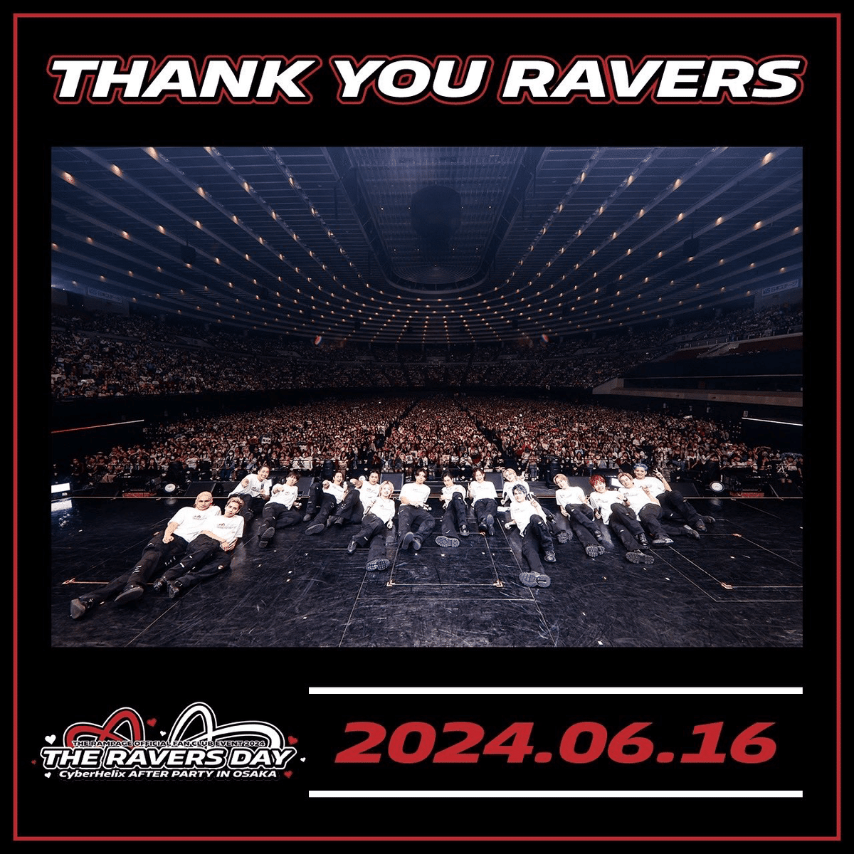 THE RAMPAGE LIVE 2024 *p(R)jectR® THE RAMPAGE LIMITED LIVE 2024 *p(R)ojectR® at TOKYO DOME