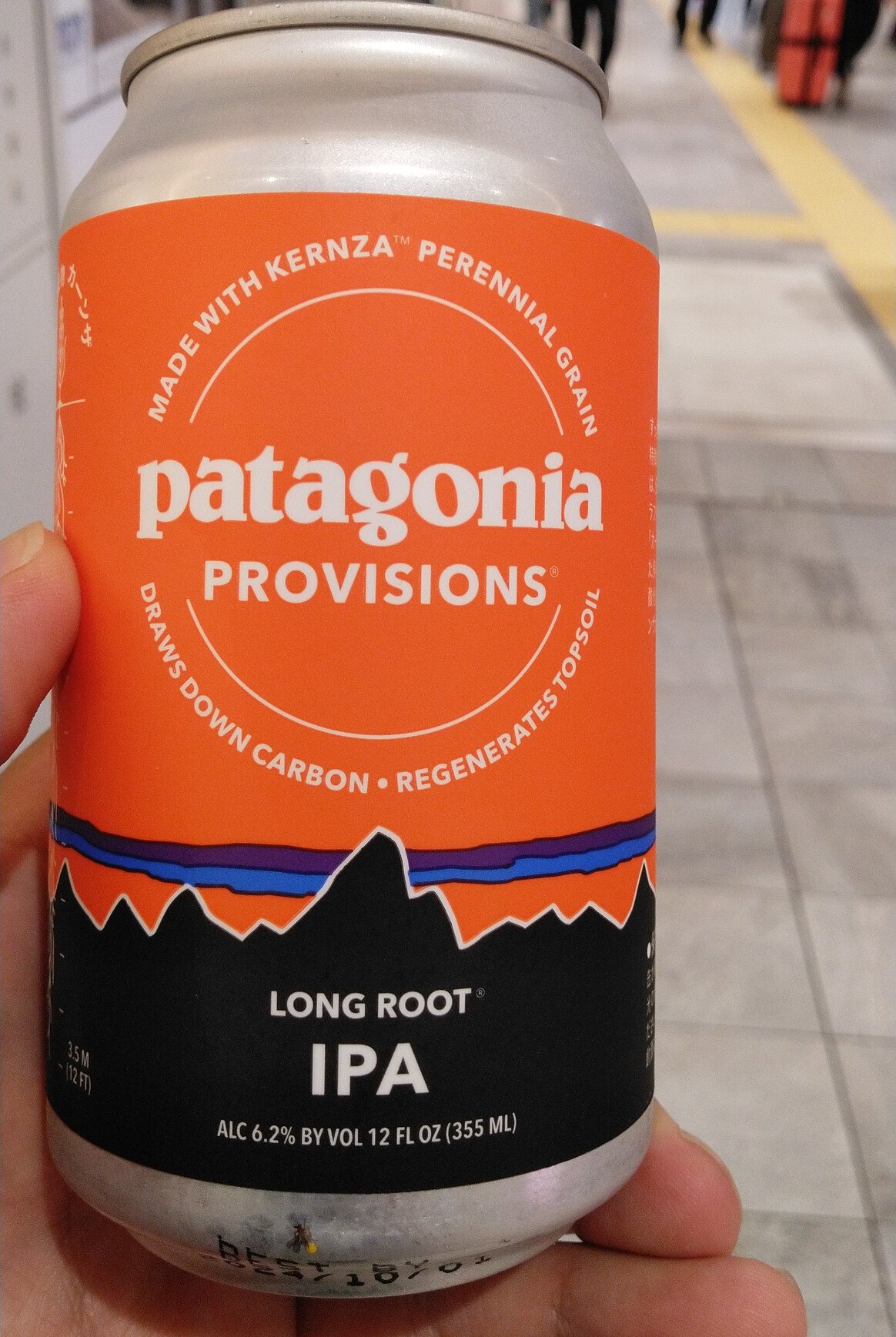 パタゴニアプロビジョンズ・ロングルートIPA｜水鏡