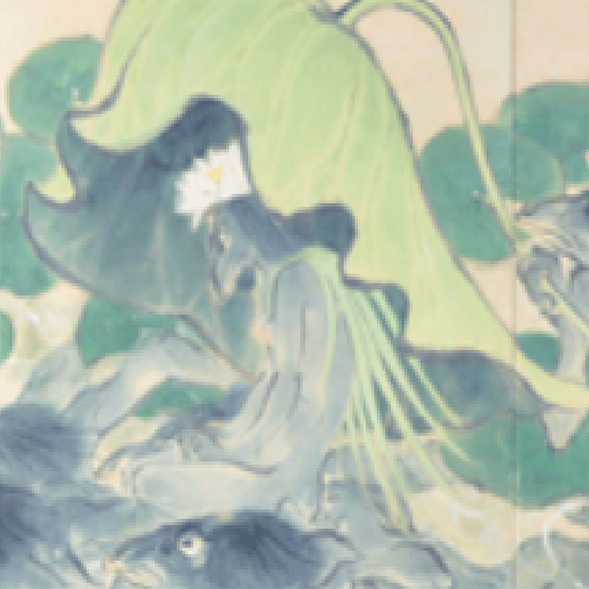 川端龍子の絵と本 川端龍子記念館『いつか夢見た桃源郷』｜popo