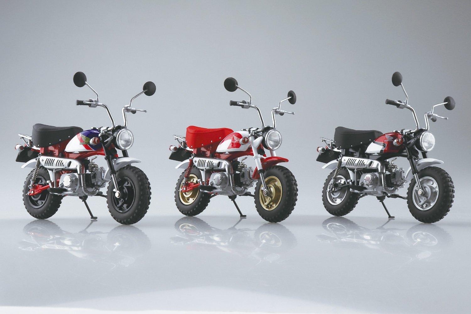 100％品質 1/12スケール塗装済み完成品モデル「Honda モンキー・スペシャル オートバイ・バイク