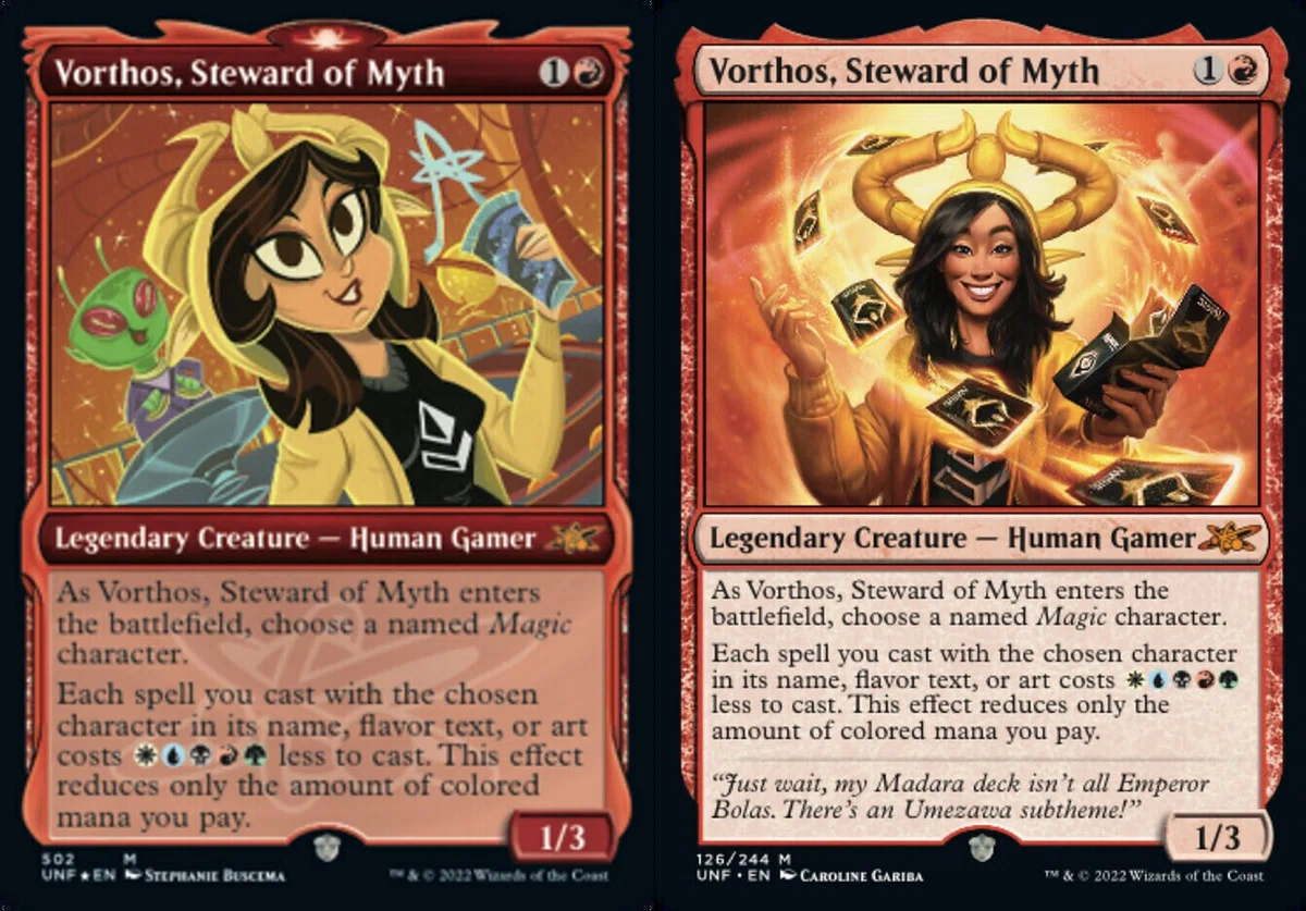 sketch】Vorthos, Steward of Myth 100枚解説指定:《ニコル・ボーラス 