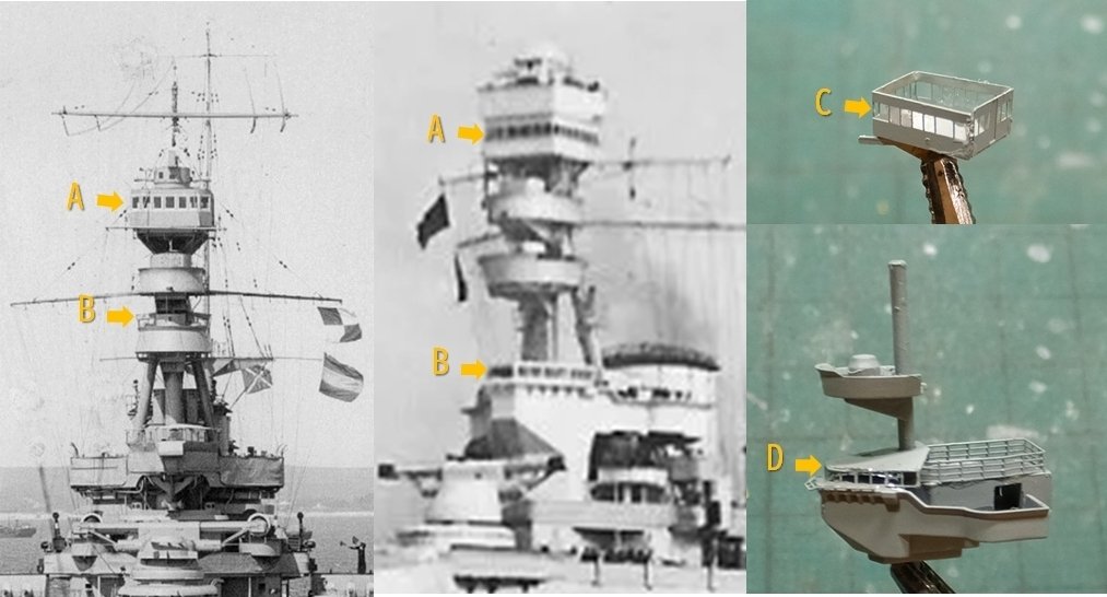 H.M.S. Repulse 1941 英国海軍巡洋戦艦レパルス制作記 #4