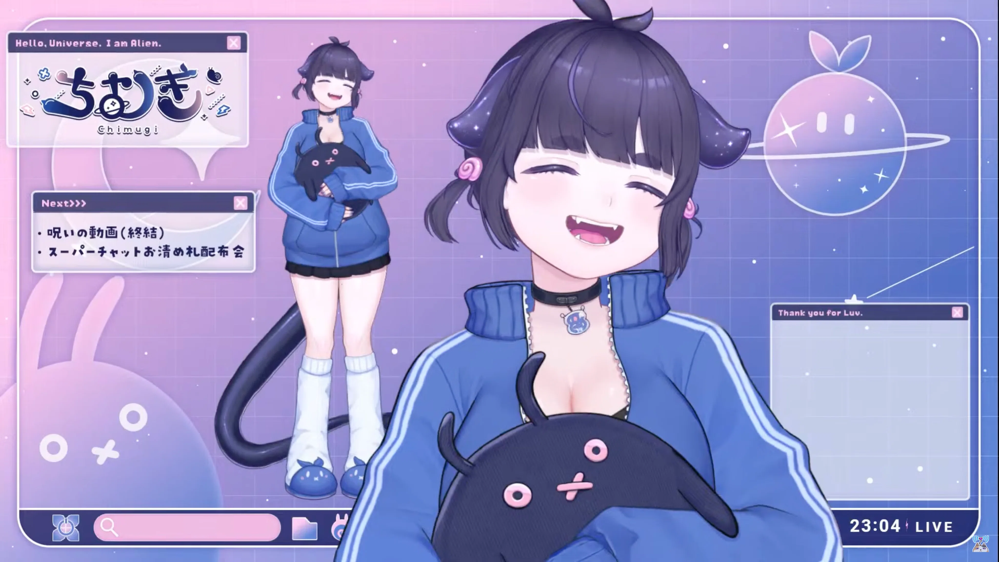 Vtuberレビュー】第9形態！？個人勢 Vtuberちむぎ、新モデルをお披露目