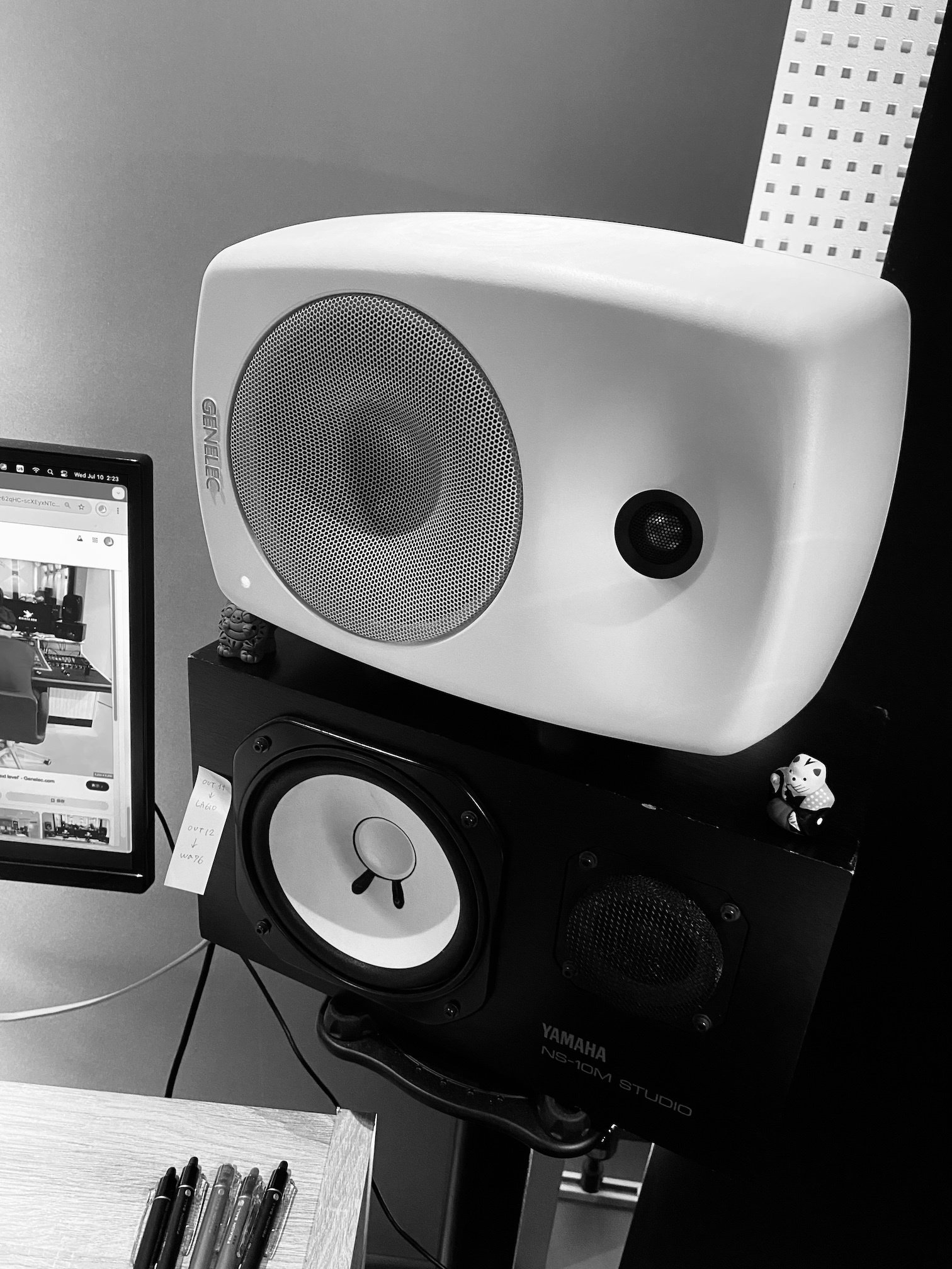 Genelec 8040 と Yamaha NS10 で変わるミックスとその結果｜Kay Kuzumi