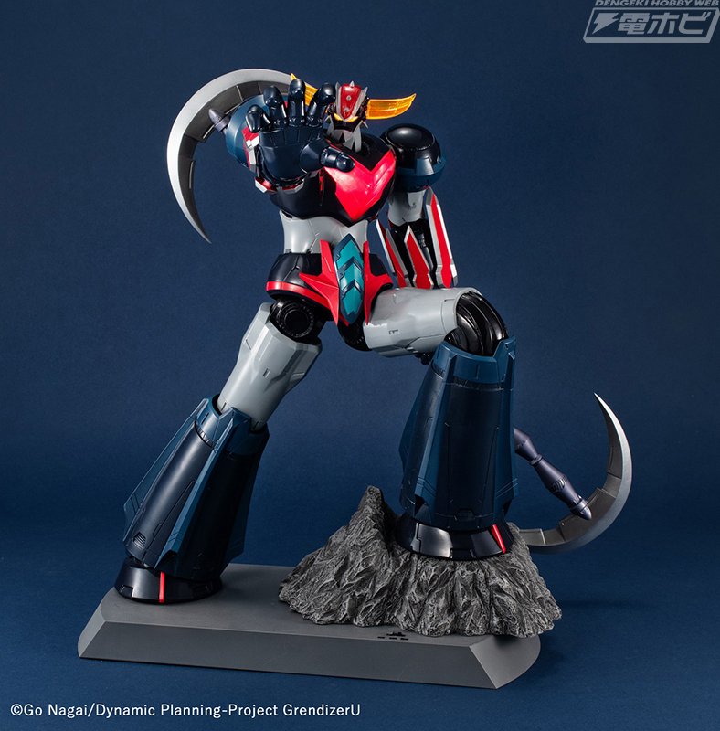 メガハウスで企画進行中の「UA Mechanical グレンダイザーU」の彩色