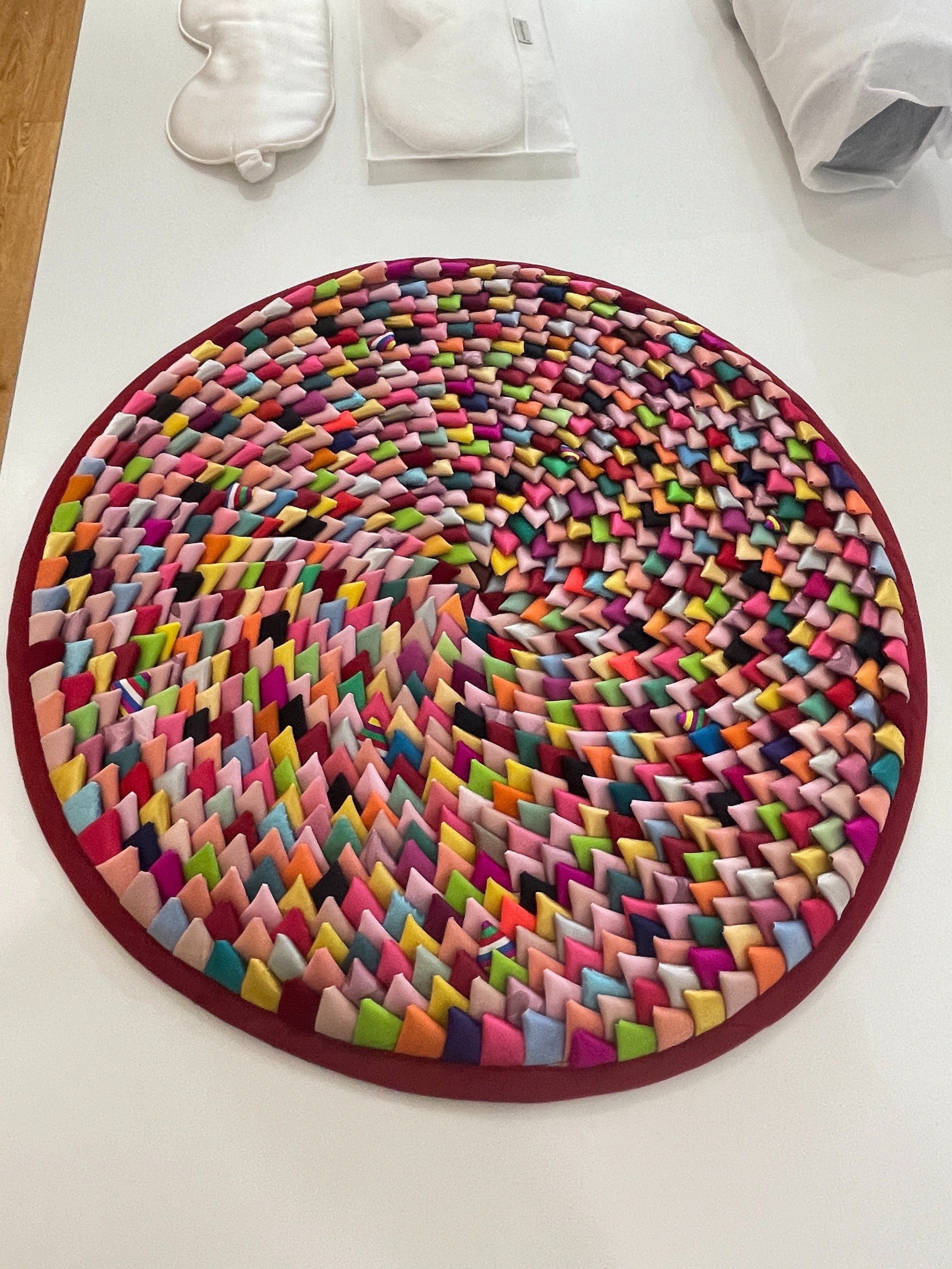 韓国　本場　ポジャギ　のれん　仁寺洞　未使用　①