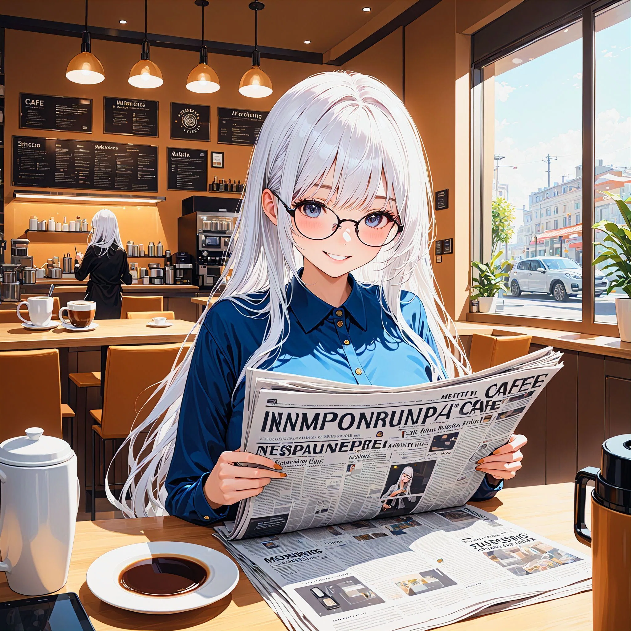 絵柄の違う二つのcheckpointを同時に使う。服装やポーズを固定しつつ別