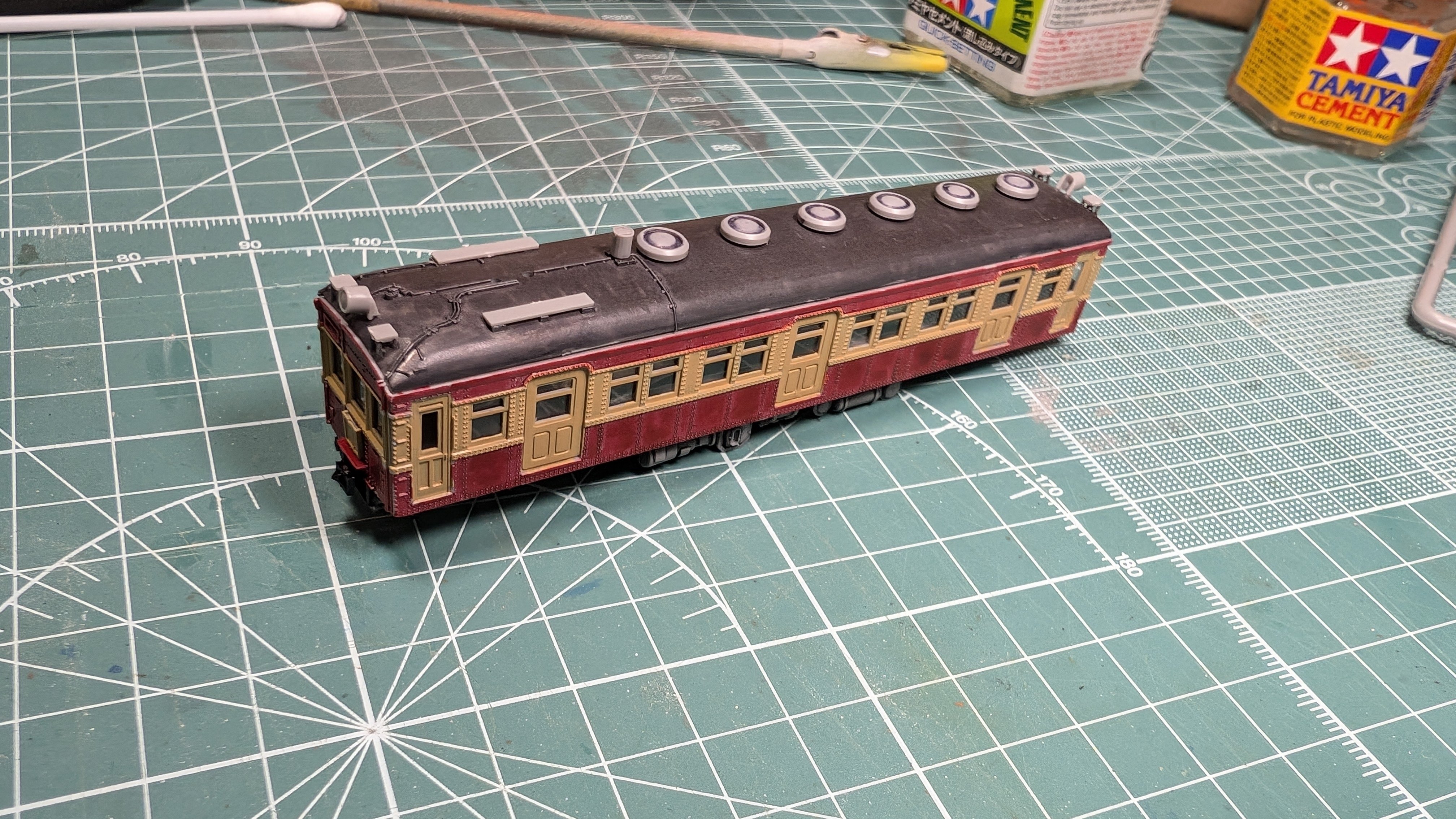 1／80 モデルワーククモハ12NikkoModelDT－11台車付