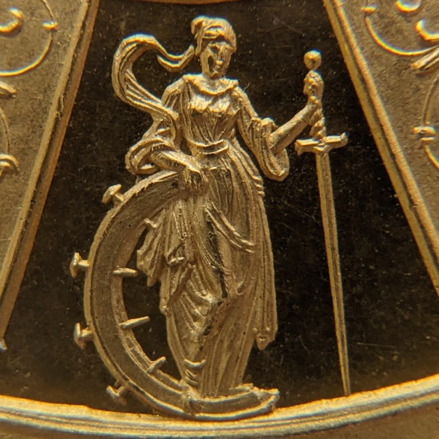 1828年 ハンブルク バンクポルトガレッサー 市民憲章制定300周年 (1828