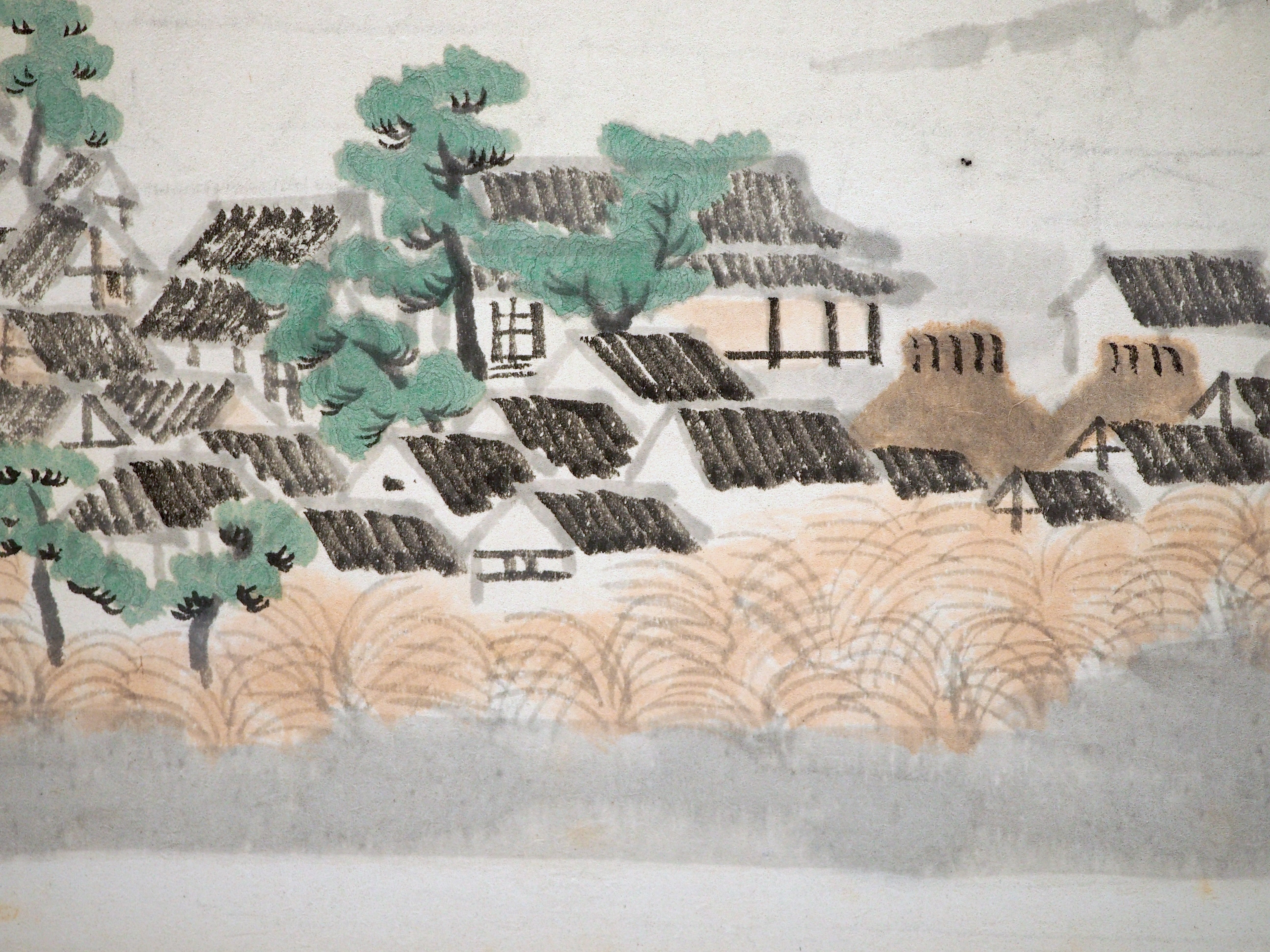 東海道五十三次絵巻　大正４年金尾文淵堂版　横山大観　小杉未醒　下村観山　今井紫紅 東海道五十三次絵巻大正4年金尾文淵堂版横山大観小杉未醒下村