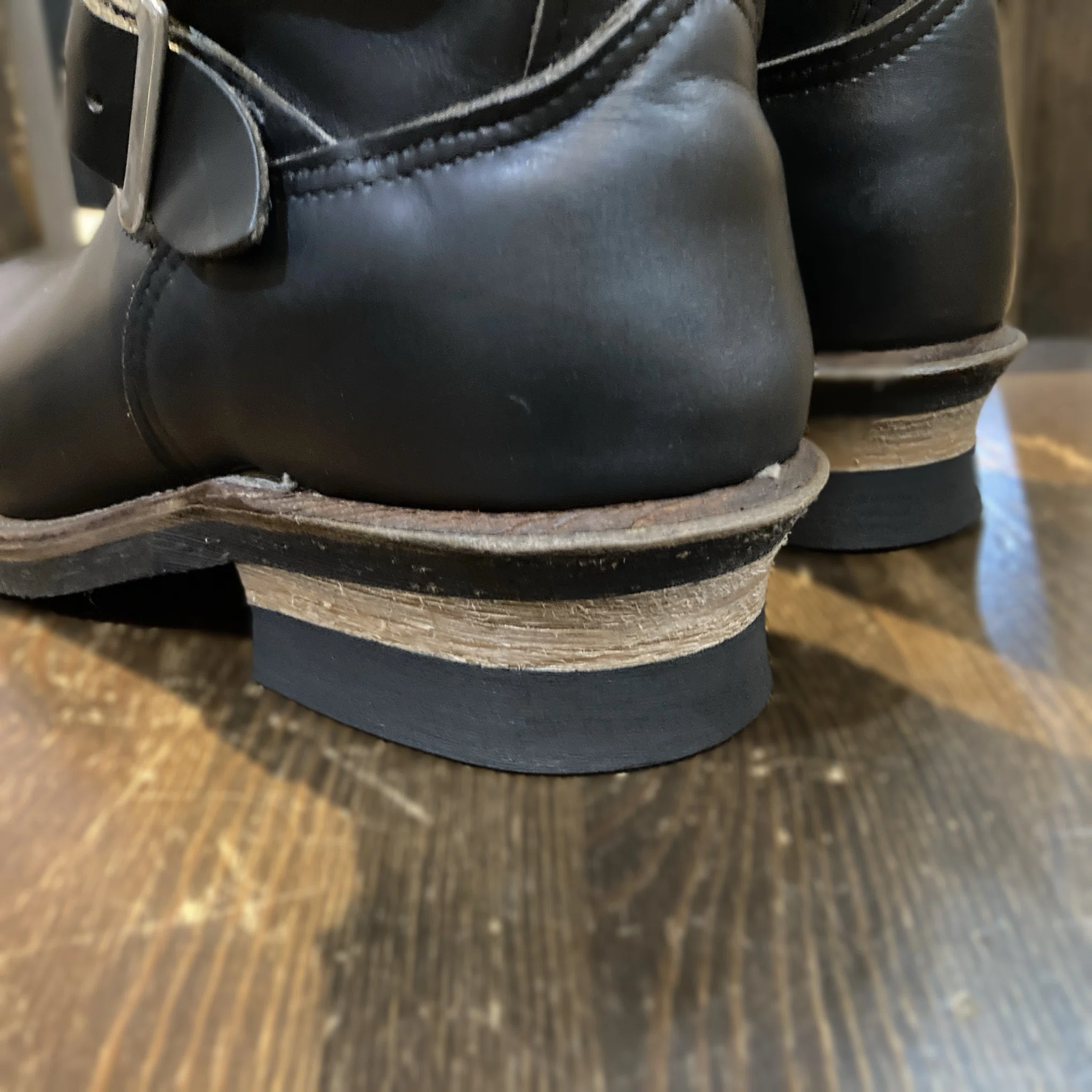トップリフト交換】Red Wing #2268 Engineer Bootsのヒール交換｜CREA