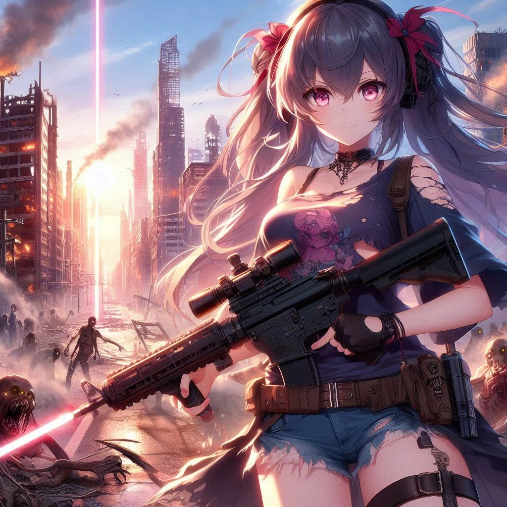 AIイラスト 荒廃都市 4だっけw｜笑わせるセールスマン