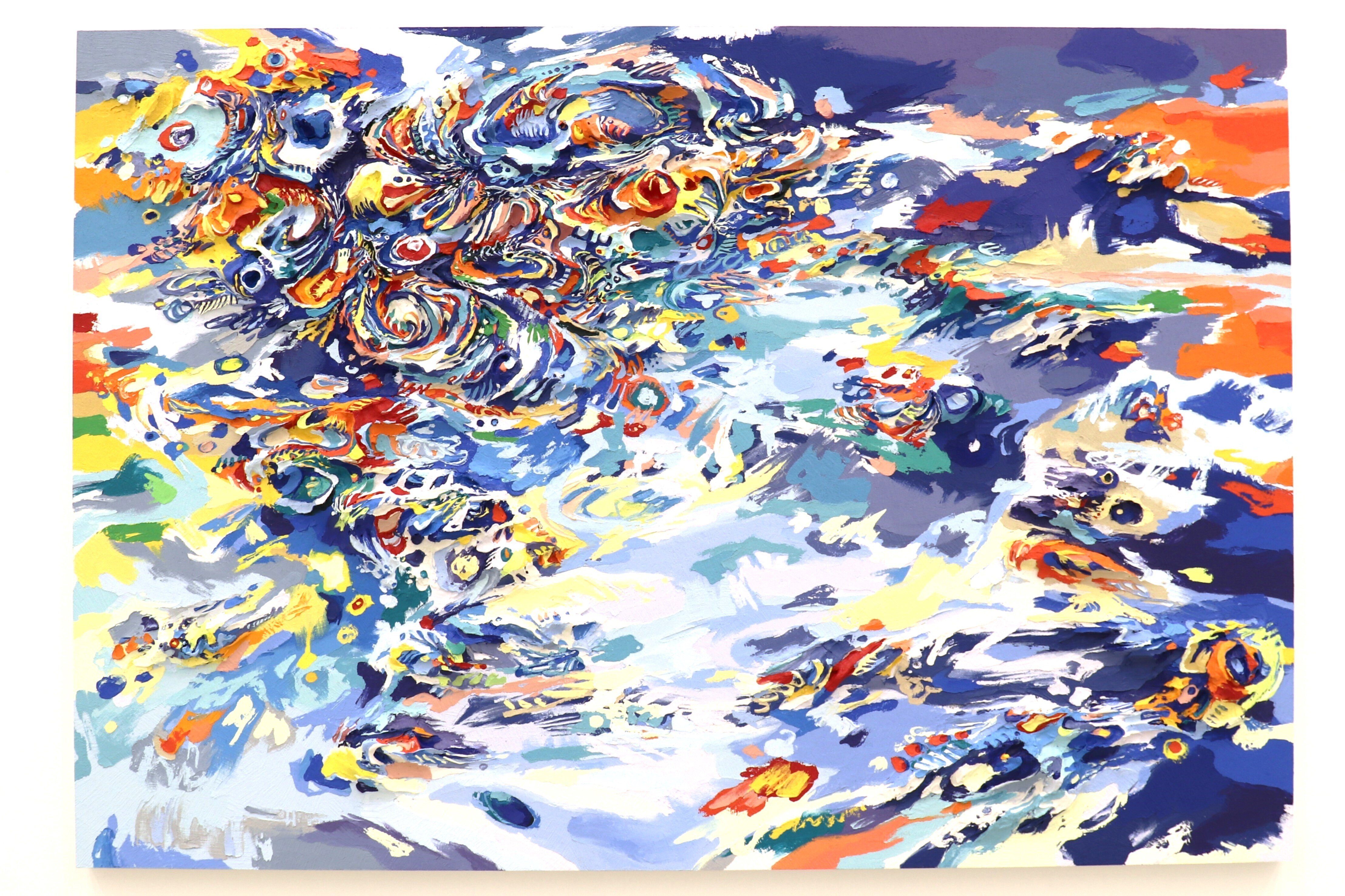 直島 地中美術館,水面,モネ,そして鍵岡リグレ アンヌ -[Undersurface