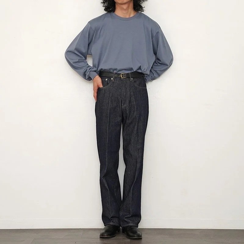 24AW オーラリー定番のカットソー。【AURLALEE】LUSTER PLAITING