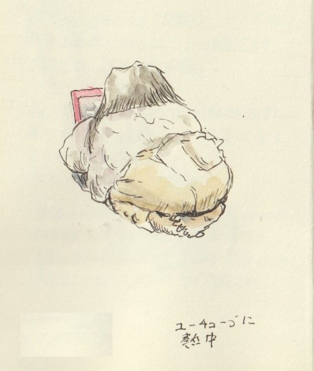 孫を描く」と「孫娘が描いた」絵｜水彩スケッチ帖