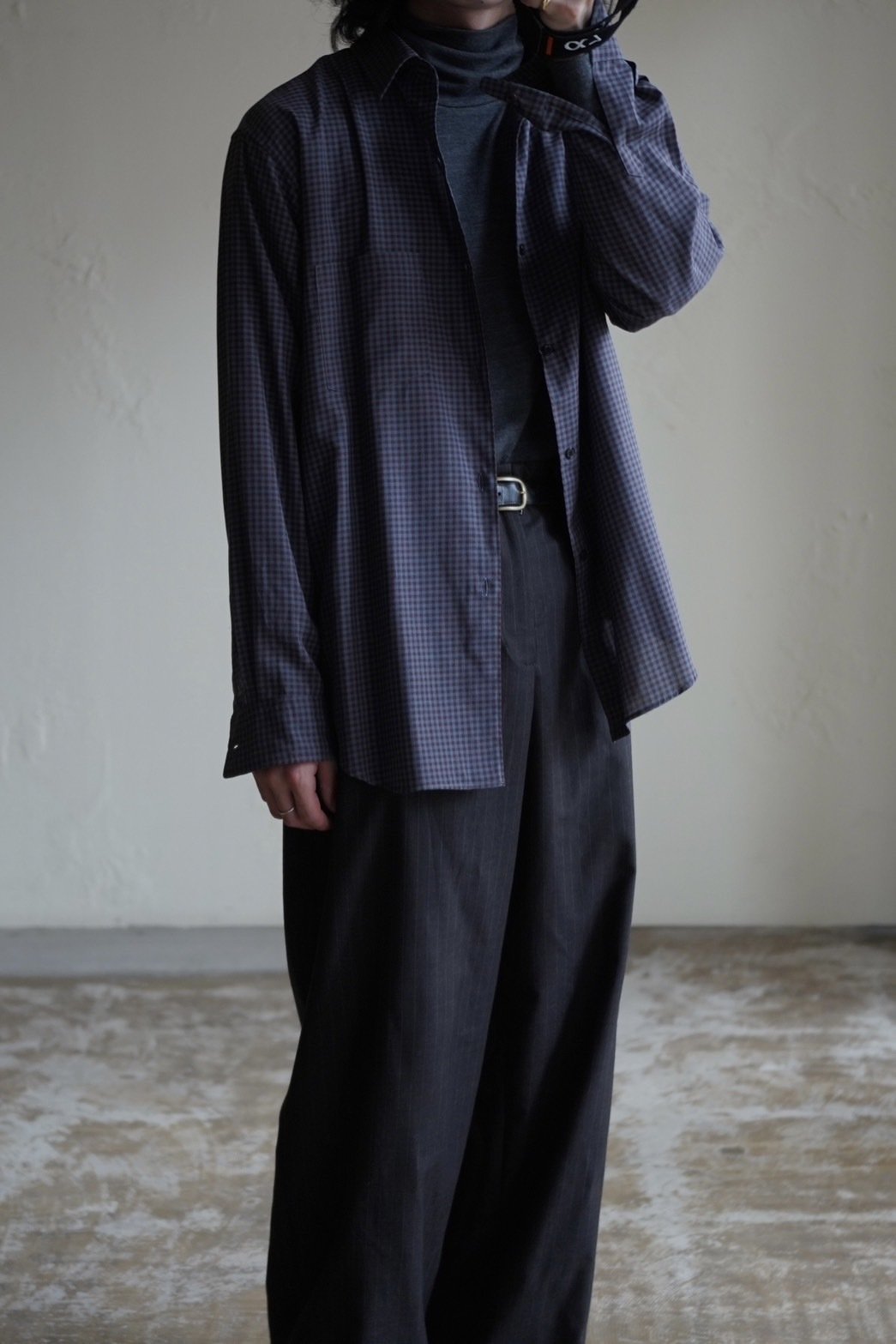 今季からお取り扱いスタート【ULTERIOR】・WASHED C/N CHAMBRAY