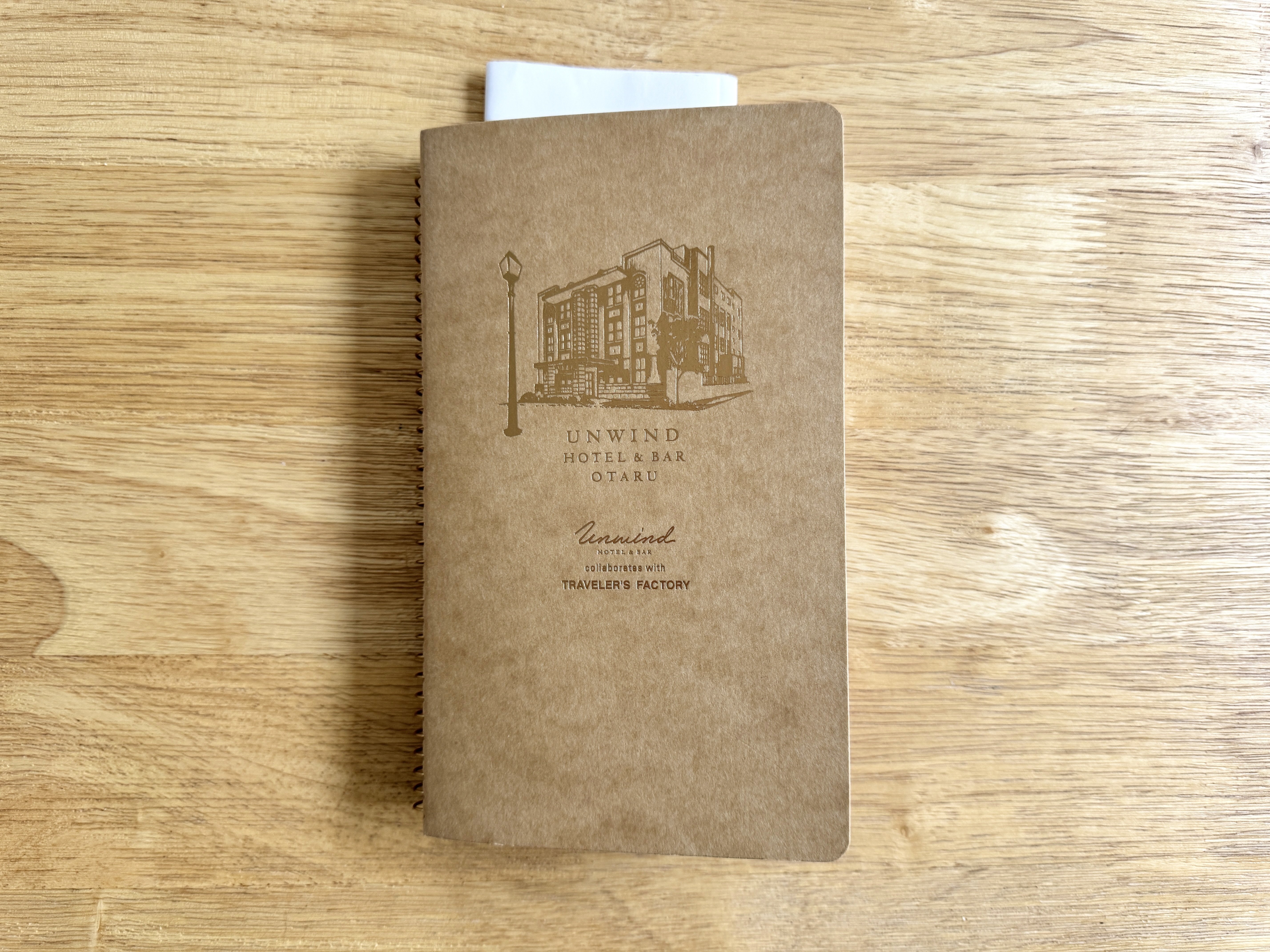 AMU TOKYO x TRAVELER'S COMPANY Spiral Ring Notebook Viking